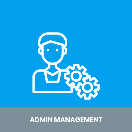 Admin Management Screenshots